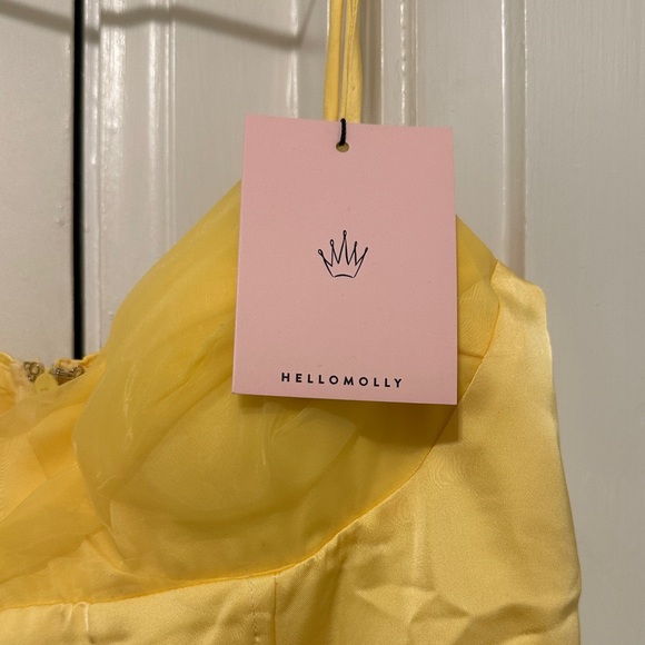 Hello Molly Lemon Midi Dress - Picture 4 of 4